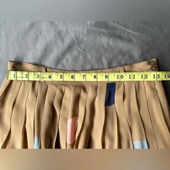 Twenty-seven names polka dot midi silk skirt (size 6) - Picture 3 of 11